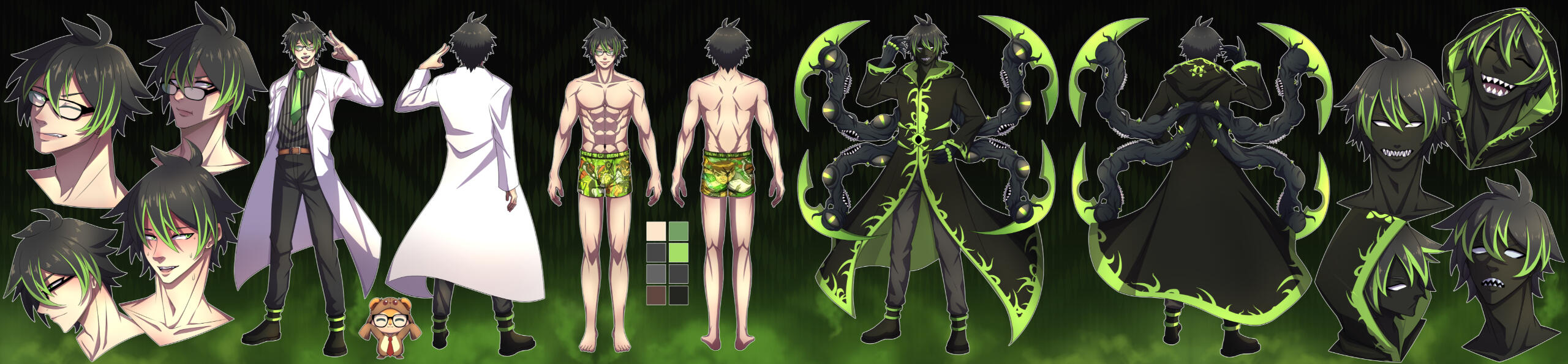 Reference Sheet by Maxintoshi (twitter.com/maxintoshi)